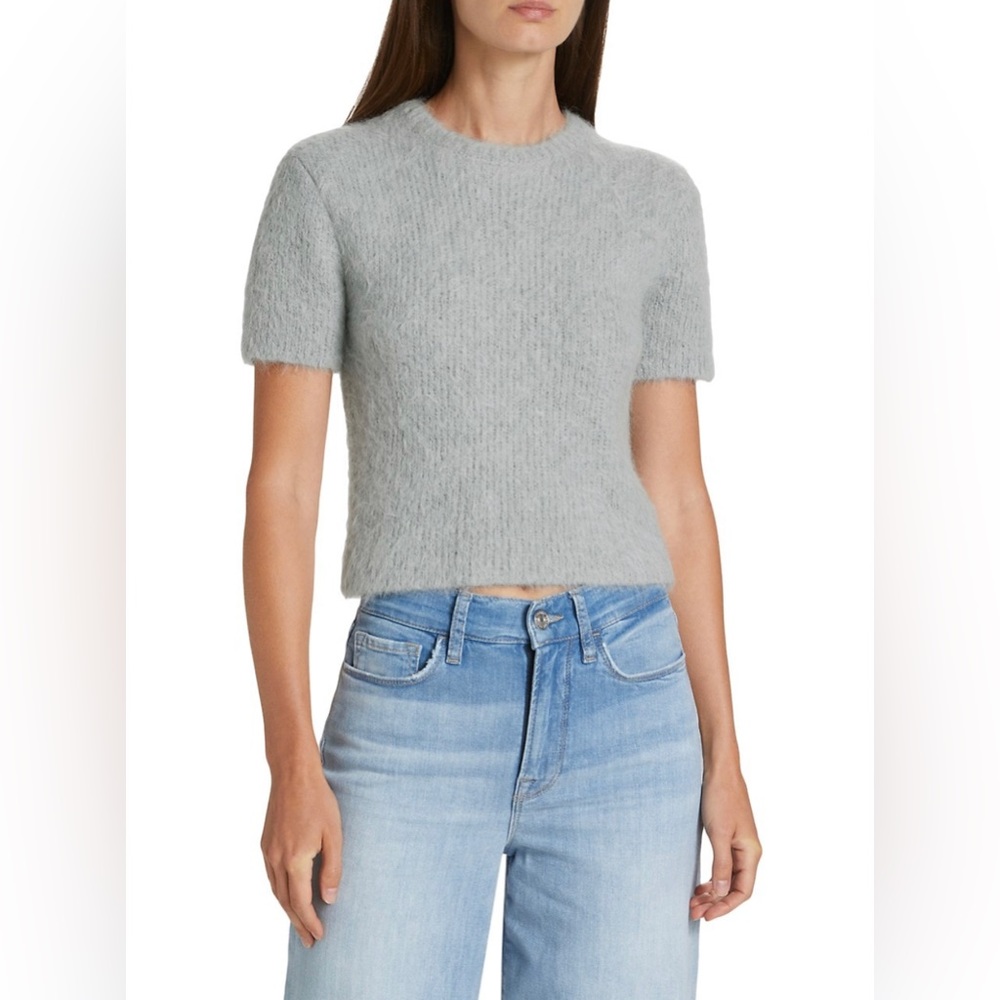 NWT- Frame Denim Short Sleeve Sweater